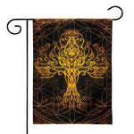 Yggdrasil Tree Of Life Print House Flag