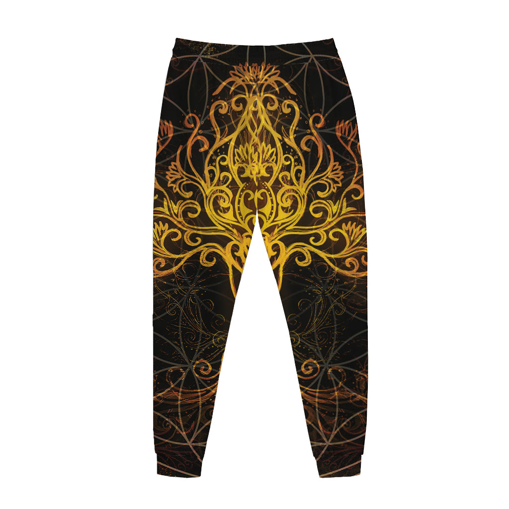 Yggdrasil Tree Of Life Print Jogger Pants