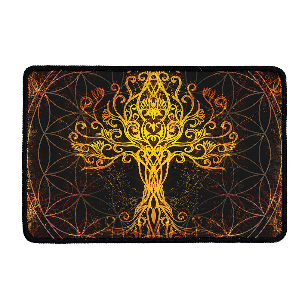 Yggdrasil Tree Of Life Print Kitchen Mat