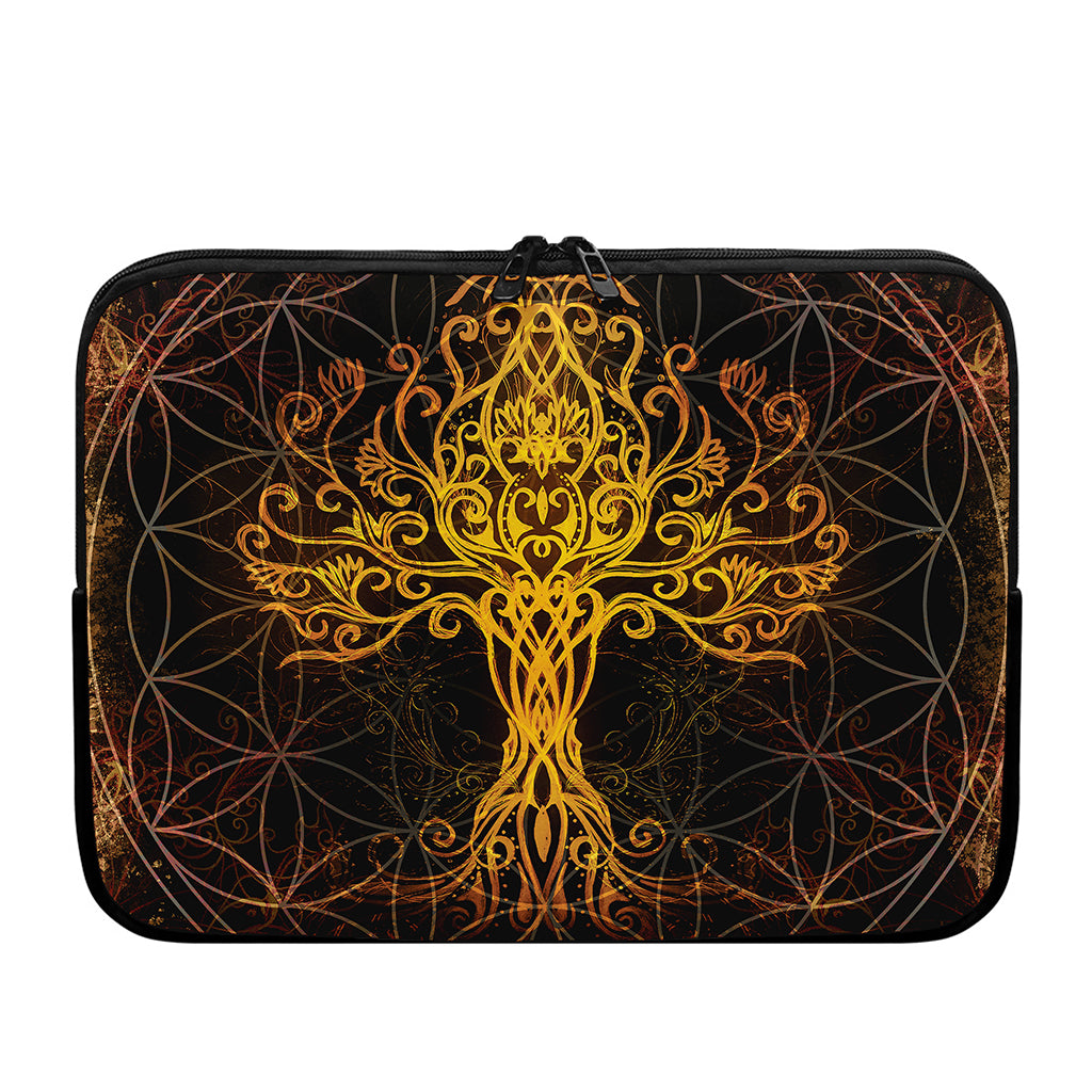 Yggdrasil Tree Of Life Print Laptop Sleeve