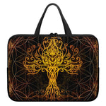 Yggdrasil Tree Of Life Print Laptop Sleeve With Handle