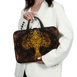 Yggdrasil Tree Of Life Print Laptop Sleeve With Handle