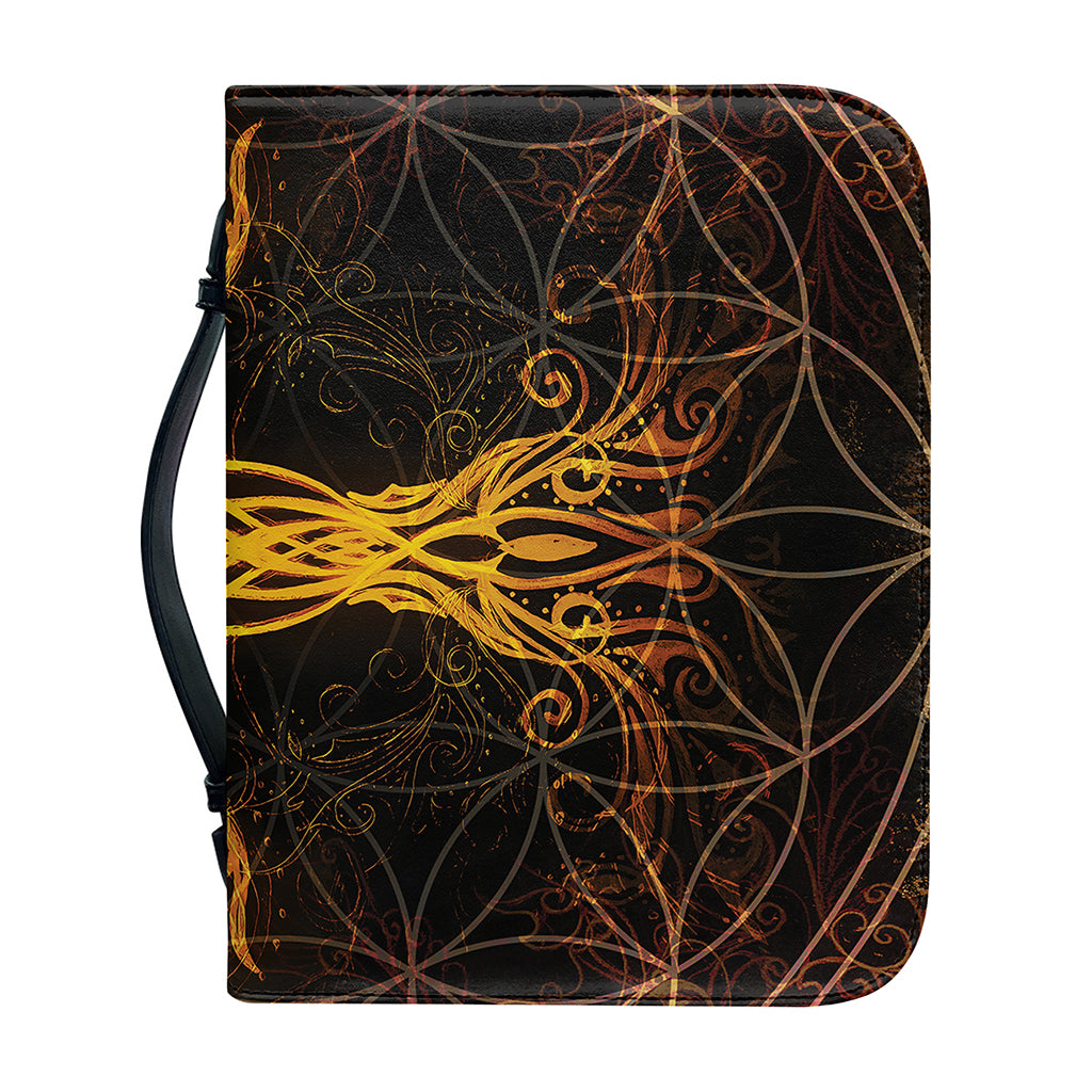 Yggdrasil Tree Of Life Print Leather Bible Cover