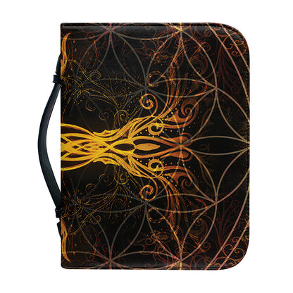 Yggdrasil Tree Of Life Print Leather Bible Cover