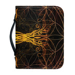 Yggdrasil Tree Of Life Print Leather Bible Cover