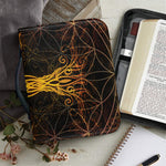 Yggdrasil Tree Of Life Print Leather Bible Cover