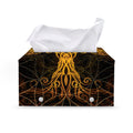 Yggdrasil Tree Of Life Print Leather Tissue Box Cover