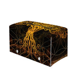 Yggdrasil Tree Of Life Print Leather Tissue Box Cover