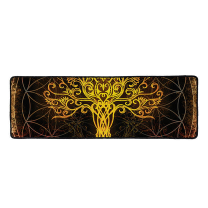 Yggdrasil Tree Of Life Print Long Kitchen Mat