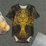 Yggdrasil Tree Of Life Print Men's Bodysuit