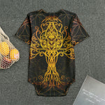 Yggdrasil Tree Of Life Print Men's Bodysuit
