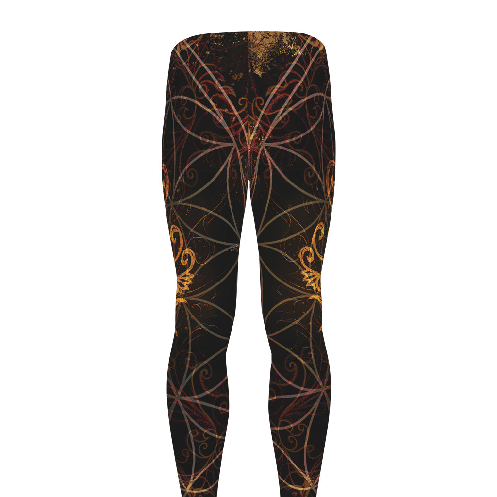 Yggdrasil Tree Of Life Print Men's leggings