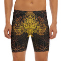Yggdrasil Tree Of Life Print Men's Long Boxer Briefs