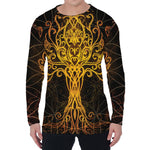 Yggdrasil Tree Of Life Print Men's Long Sleeve T-Shirt