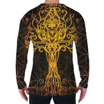 Yggdrasil Tree Of Life Print Men's Long Sleeve T-Shirt