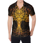 Yggdrasil Tree Of Life Print Men's Shirt