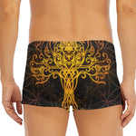 Yggdrasil Tree Of Life Print Men's Short Boxer Briefs