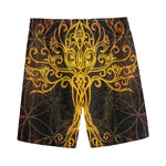 Yggdrasil Tree Of Life Print Men's Sports Shorts
