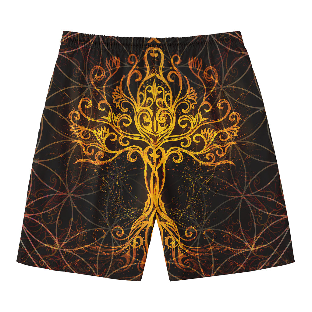 Yggdrasil Tree Of Life Print Men's Swim Trunks