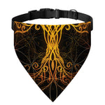 Yggdrasil Tree Of Life Print Over The Collar Dog Bandana