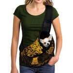 Yggdrasil Tree Of Life Print Pet Sling Carrier