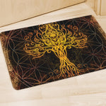 Yggdrasil Tree Of Life Print Polyester Doormat