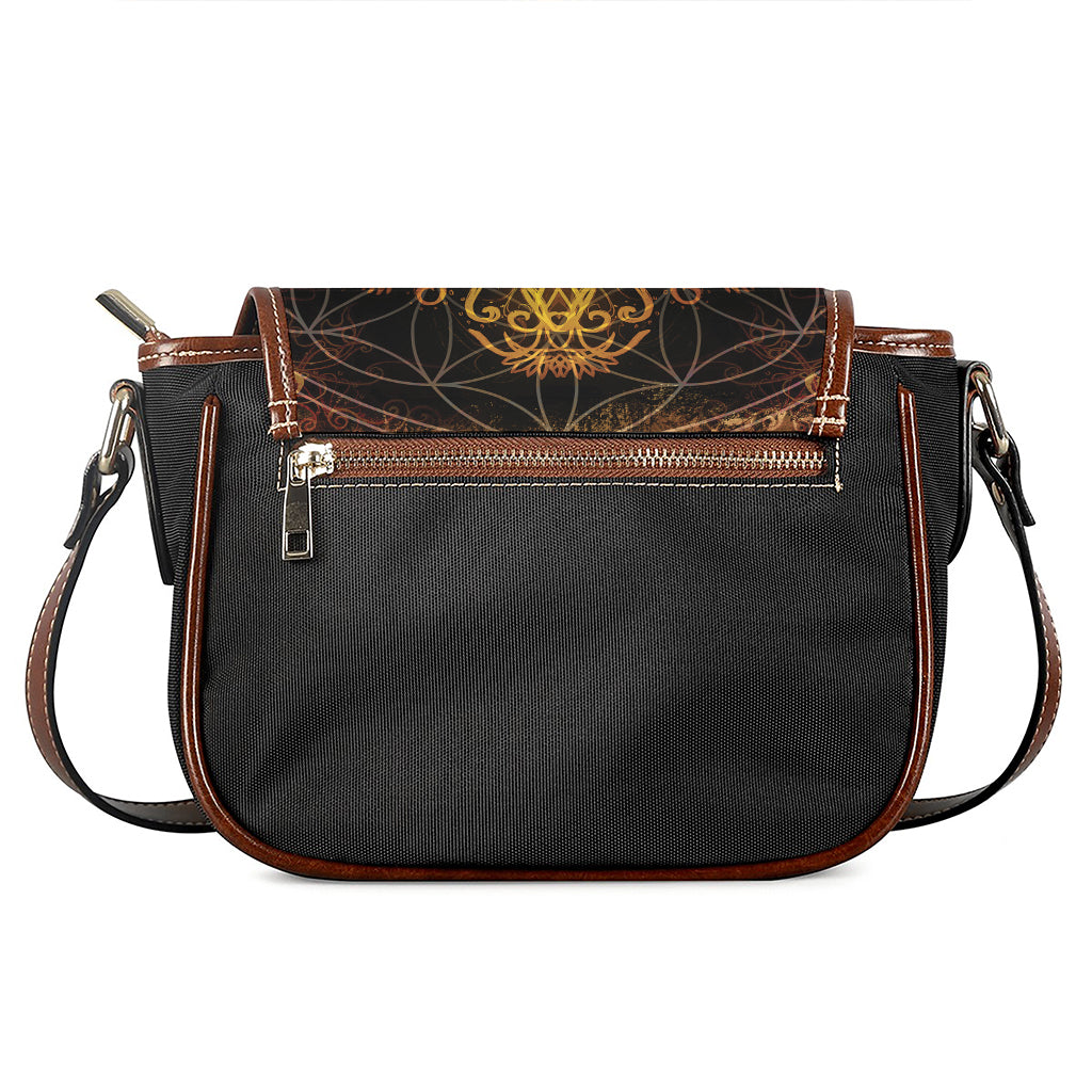 Yggdrasil Tree Of Life Print Saddle Bag