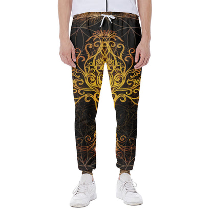 Yggdrasil Tree Of Life Print Scuba Joggers