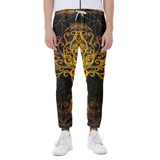 Yggdrasil Tree Of Life Print Scuba Joggers