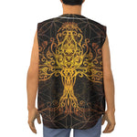 Yggdrasil Tree Of Life Print Sleeveless Baseball Jersey