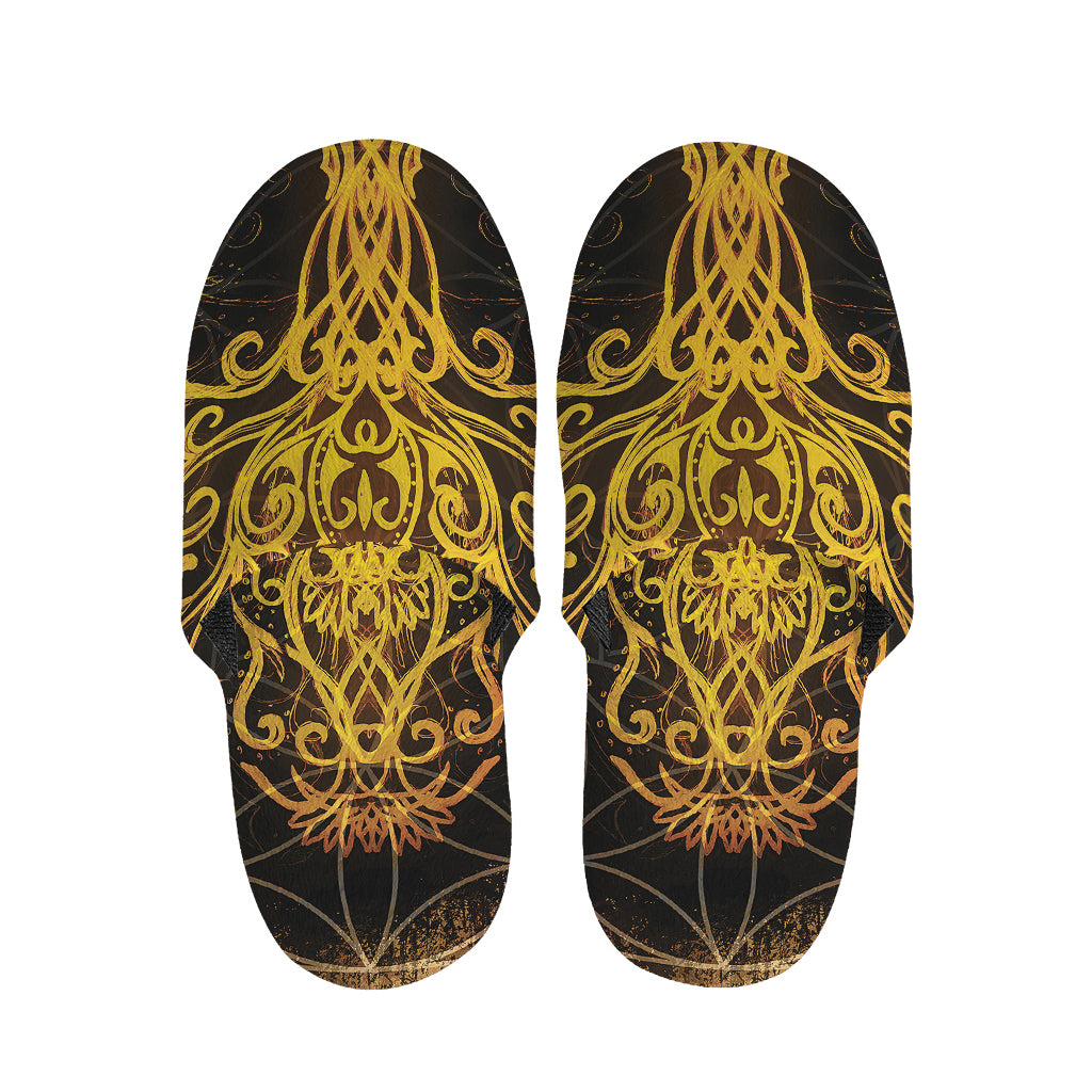 Yggdrasil Tree Of Life Print Slippers