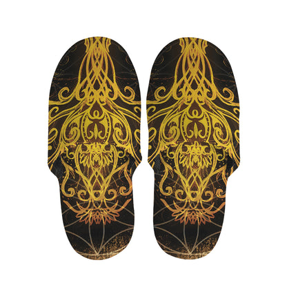 Yggdrasil Tree Of Life Print Slippers