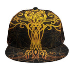 Yggdrasil Tree Of Life Print Snapback Cap