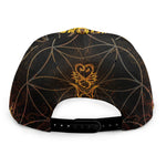 Yggdrasil Tree Of Life Print Snapback Cap