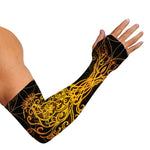 Yggdrasil Tree Of Life Print Sun Protection Arm Sleeves