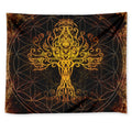 Yggdrasil Tree Of Life Print Tapestry