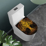 Yggdrasil Tree Of Life Print Toilet Lid Cover