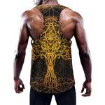 Yggdrasil Tree Of Life Print Training Tank Top