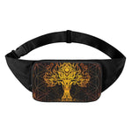Yggdrasil Tree Of Life Print Waist Bag