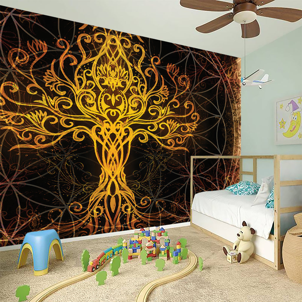 Yggdrasil Tree Of Life Print Wall Sticker