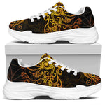 Yggdrasil Tree Of Life Print White Chunky Shoes