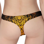 Yggdrasil Tree Of Life Print Women's Thong