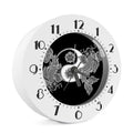 Yin And Yang Koi Carp Fish Print Alarm Clock