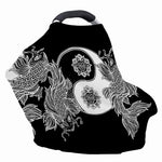 Yin And Yang Koi Carp Fish Print Baby Seat Cover