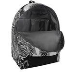 Yin And Yang Koi Carp Fish Print Backpack