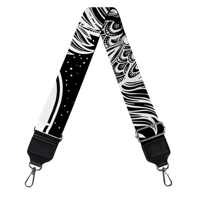 Yin And Yang Koi Carp Fish Print Bag Strap