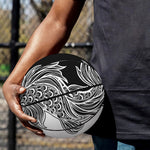 Yin And Yang Koi Carp Fish Print Basketball