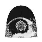 Yin And Yang Koi Carp Fish Print Beanie