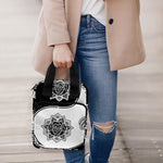 Yin And Yang Koi Carp Fish Print Bible Tote Bag