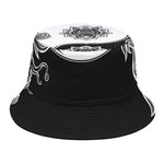 Yin And Yang Koi Carp Fish Print Bucket Hat